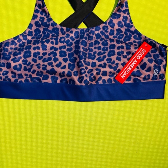 Good American The Step Bra Leopard Size 7 (4XL) - Picture 7 of 11